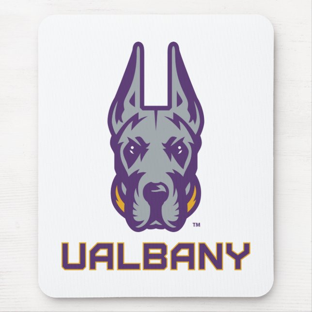 University at Albany Great Danes Mouse Pad (Front)