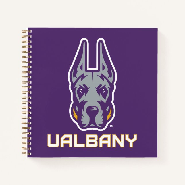 University at Albany Great Danes Notebook (Front)