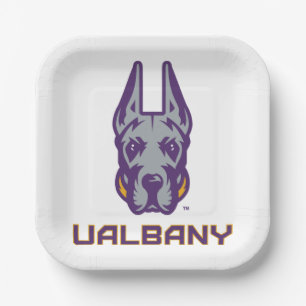 University at Albany Great Danes Paper Plates