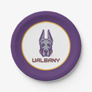 University at Albany Great Danes Paper Plates