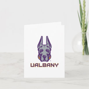 University at Albany Great Danes Thank You Card