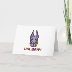 University at Albany Great Danes Thank You Card