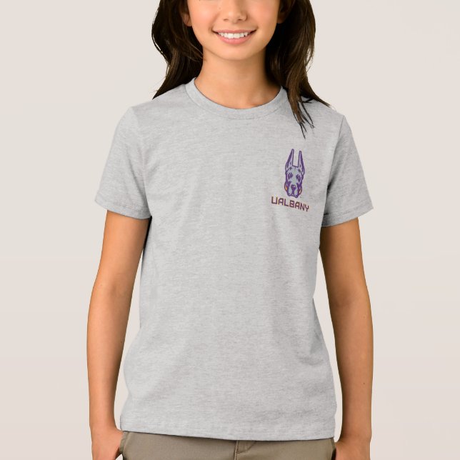 University at Albany Great Danes Tri-Blend Shirt (Front)