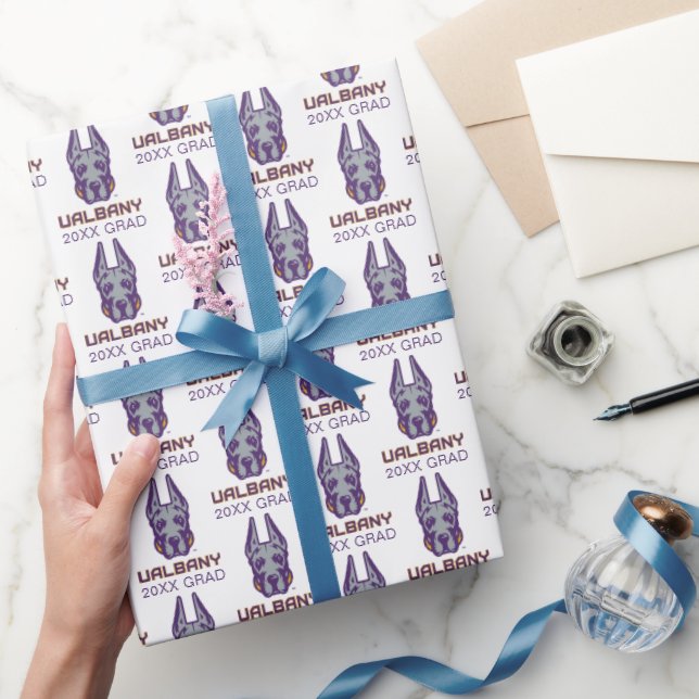 University at Albany Great Danes Wrapping Paper (Gifting)
