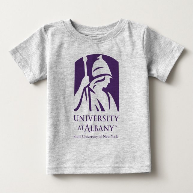 University at Albany Iconic Logo Baby T-Shirt (Front)