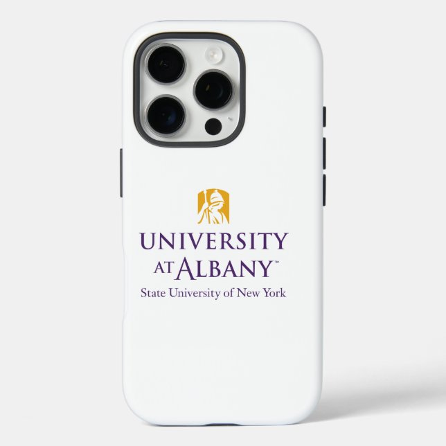 University at Albany Iconic Logo Case-Mate iPhone Case (Back)