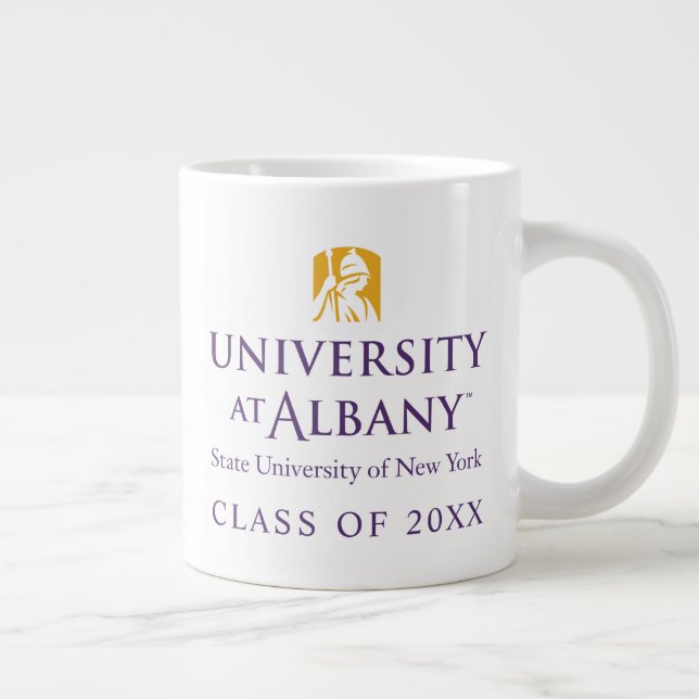 University at Albany Iconic Logo Giant Coffee Mug (Right)