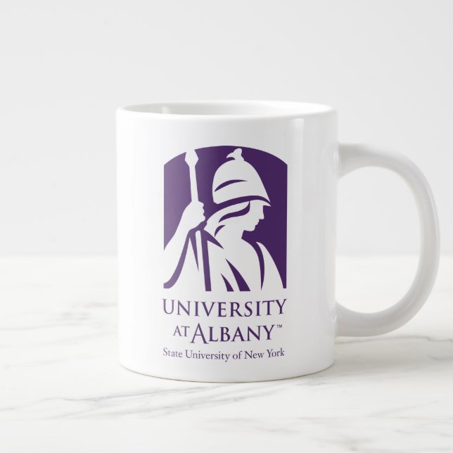University at Albany Iconic Logo Giant Coffee Mug (Right)