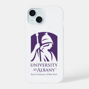 University at Albany Iconic Logo iPhone 15 Case