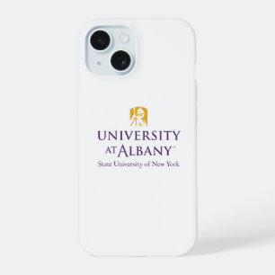 University at Albany Iconic Logo iPhone 15 Case