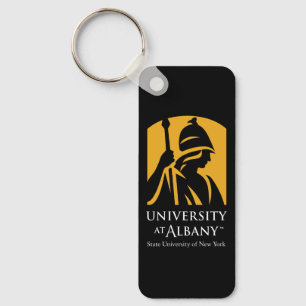 University at Albany Iconic Logo Keychain