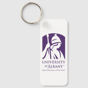 University at Albany Iconic Logo Keychain