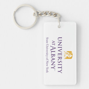 University at Albany Iconic Logo Keychain