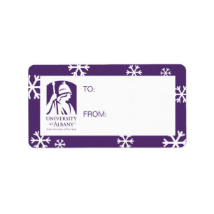 University at Albany Iconic Logo Label