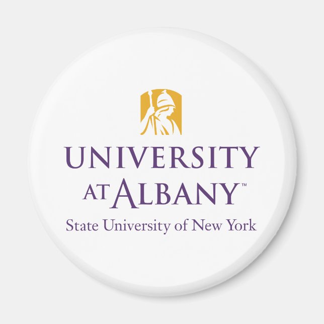 University at Albany Iconic Logo Magnet (Front)