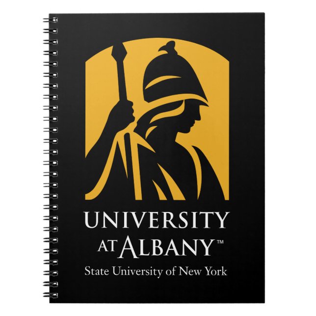 University at Albany Iconic Logo Notebook (Front)