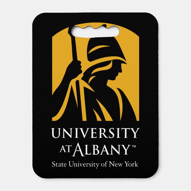 University at Albany Iconic Logo Seat Cushion (Front Vertical)