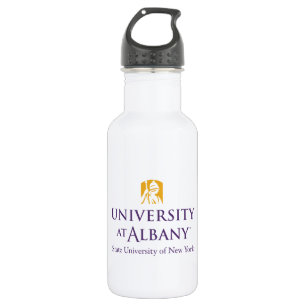 University at Albany Iconic Logo Stainless Steel Water Bottle
