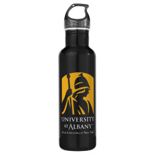 University at Albany Iconic Logo Stainless Steel Water Bottle