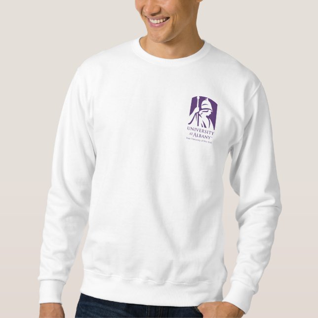 University at Albany Iconic Logo Sweatshirt (Front)