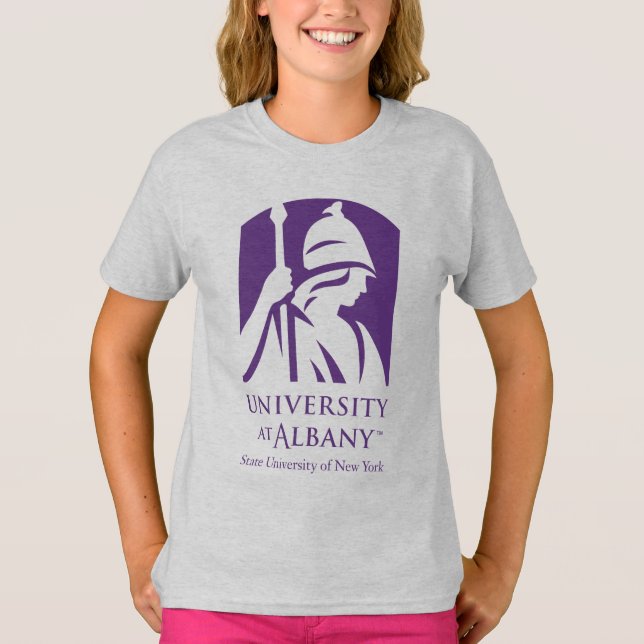 University at Albany Iconic Logo T-Shirt (Front)