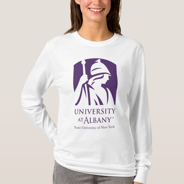 University at Albany Iconic Logo T-Shirt (Front)