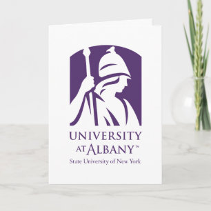 University at Albany Iconic Logo Thank You Card
