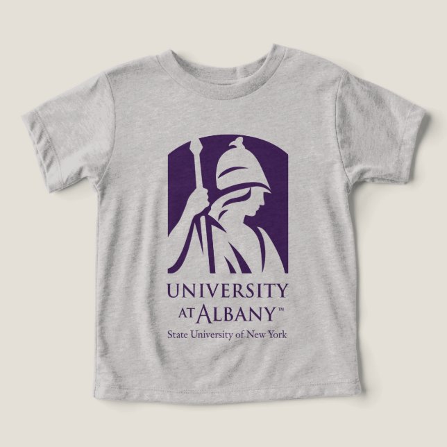 University at Albany Iconic Logo Toddler T-shirt (Design Front)