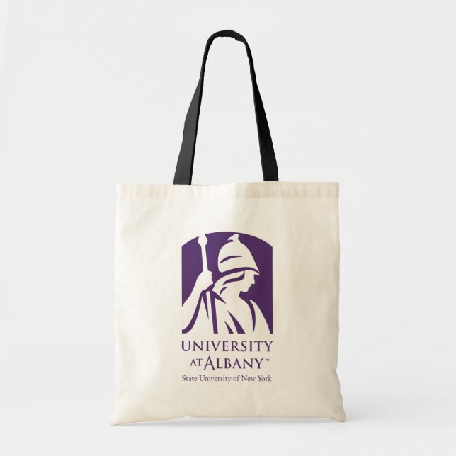 University at Albany Iconic Logo Tote Bag (Front)