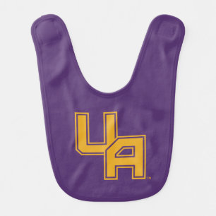 University at Albany Initials Logo Baby Bib