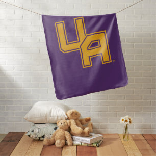 University at Albany Initials Logo Baby Blanket