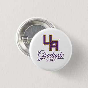 University at Albany Initials Logo Button