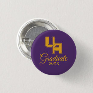 University at Albany Initials Logo Button