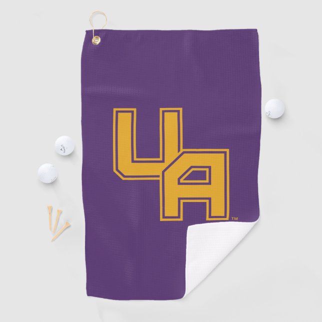 University at Albany Initials Logo Golf Towel (InSitu)