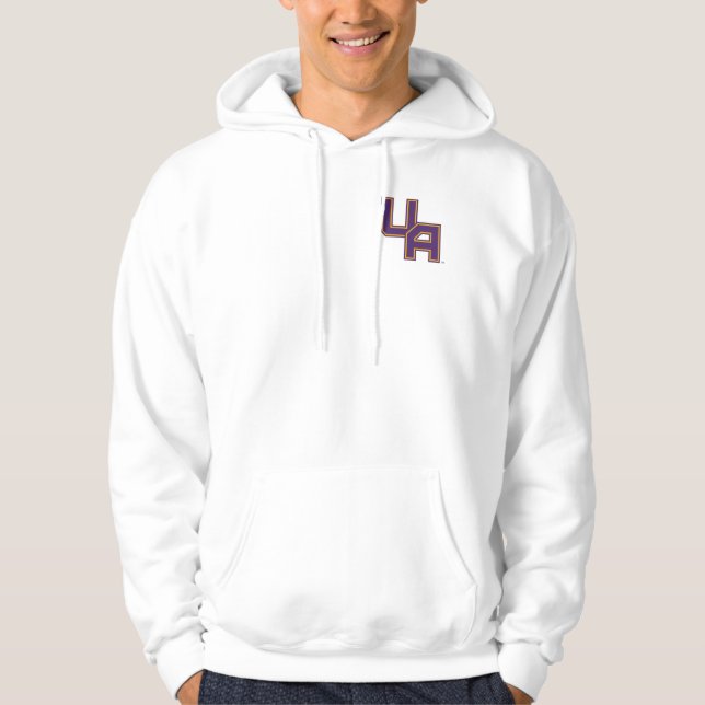 University at Albany Initials Logo Hoodie (Front)