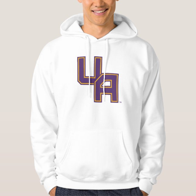 University at Albany Initials Logo Hoodie (Front)
