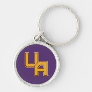 University at Albany Initials Logo Keychain
