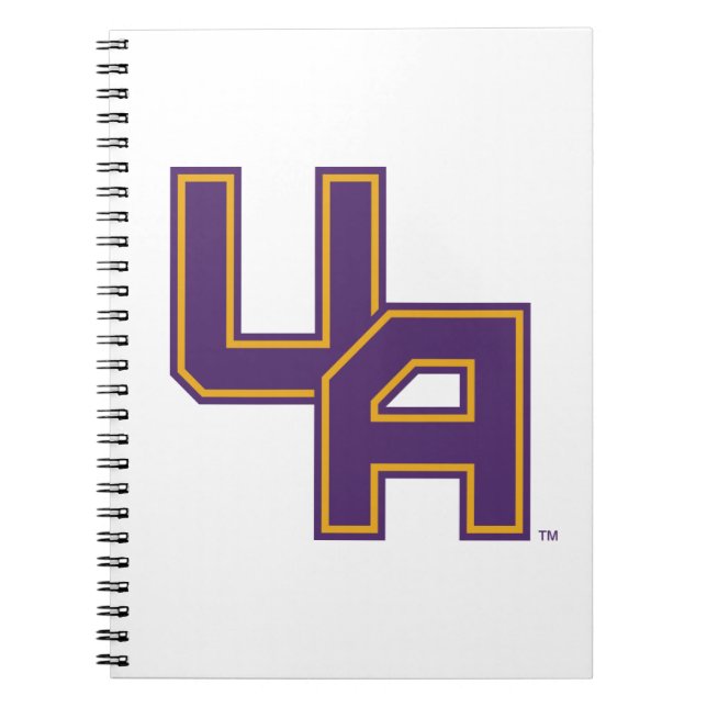 University at Albany Initials Logo Notebook (Front)