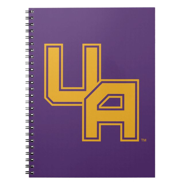 University at Albany Initials Logo Notebook (Front)