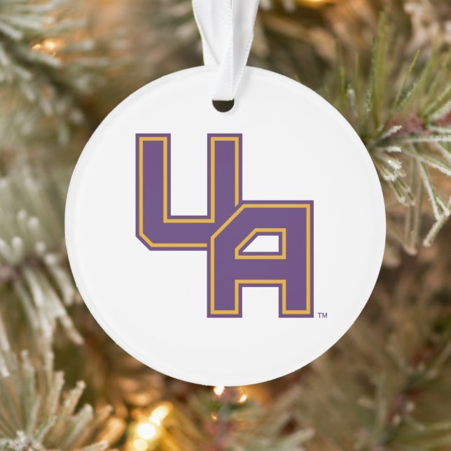 University at Albany Initials Logo Ornament (Tree)