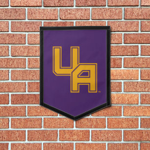 University at Albany Initials Logo Pennant