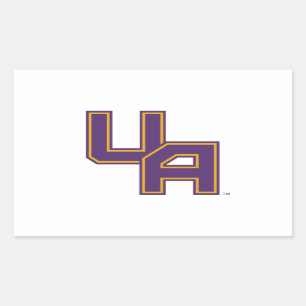 University at Albany Initials Logo Rectangular Sticker