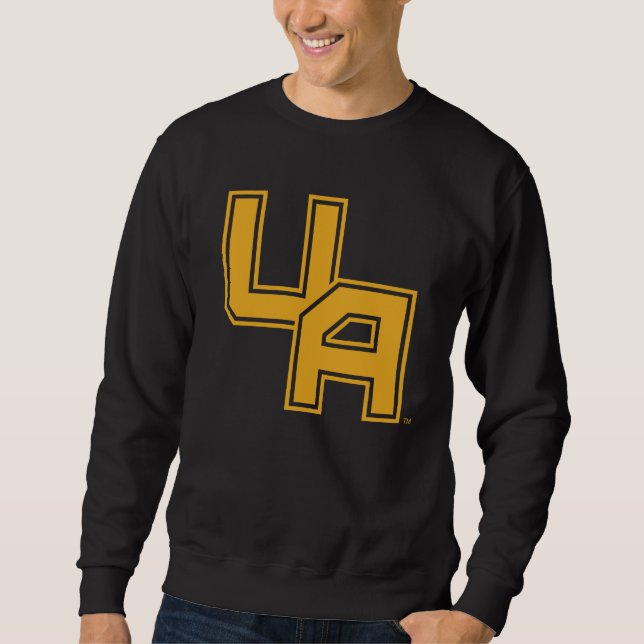 University at Albany Initials Logo Sweatshirt (Front)