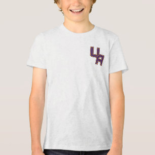 University at Albany Initials Logo Tri-Blend Shirt