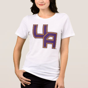 University at Albany Initials Logo Tri-Blend Shirt