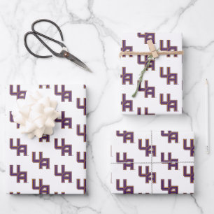 University at Albany Initials Logo Wrapping Paper Sheets