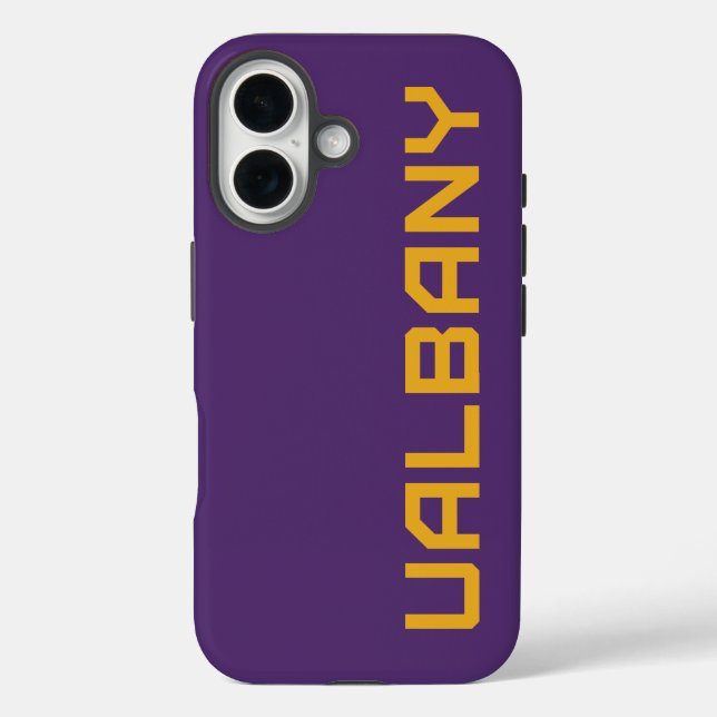 University at Albany Wordmark Case-Mate iPhone Case (Back)