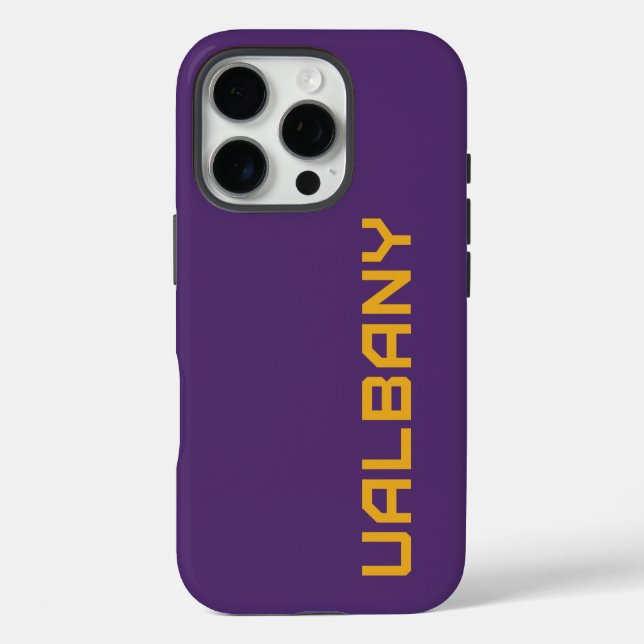 University at Albany Wordmark Case-Mate iPhone Case (Back)