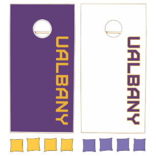 University at Albany Wordmark Cornhole Set