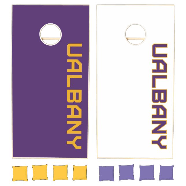 University at Albany Wordmark Cornhole Set (Set)